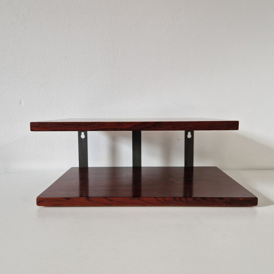 Image 1 of Wall shelf vintage wall rack 60s telephone shelf