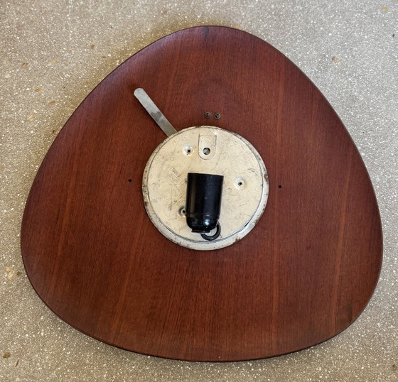 Applique Goffredo Reggiani - Vetro opalino e Teak – Legno (photo 5 of 6)
