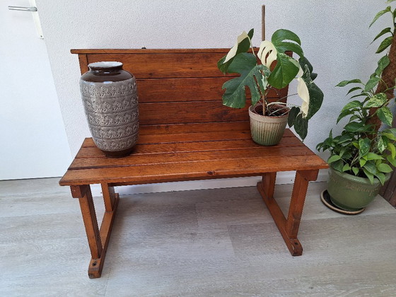 Image 1 of Houten bankje
