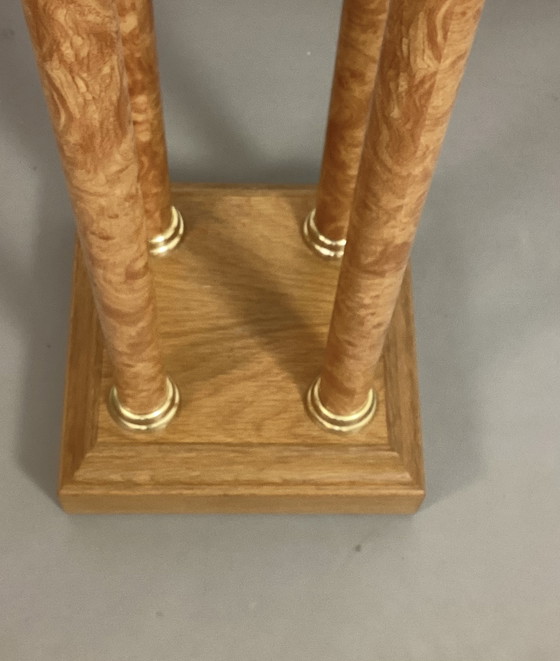 Image 1 of Portavasi a colonna con piedistallo vintage anni ottanta