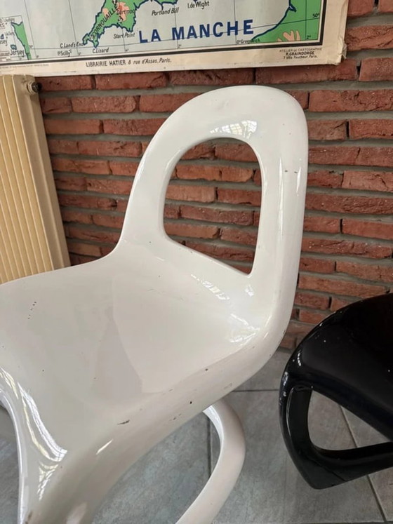 Duo di Sedie Design per Bambini – Vitra, Sedie da camera, Plastic (photo 8 of 9)