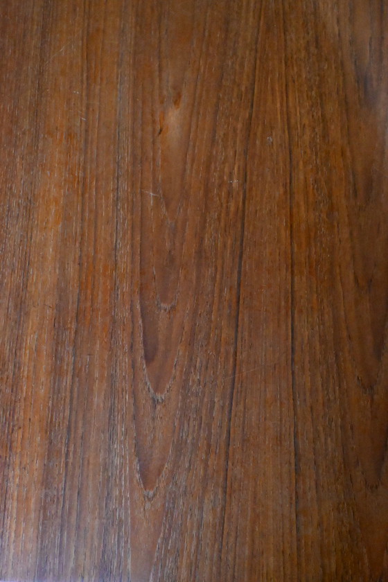 Image 1 of Deens Design Salontafel met Tegeltableau Knud L Nielsen 60’s