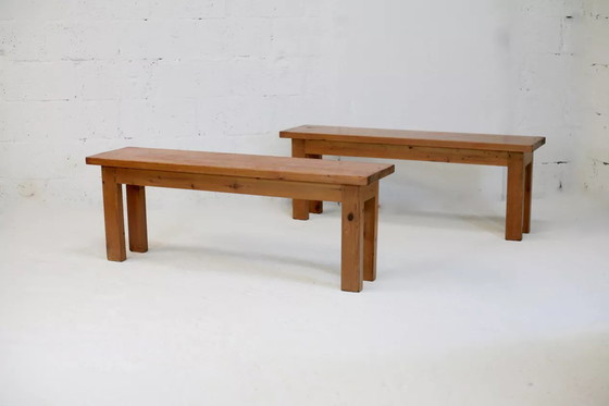 Image 1 of 2x panche brutaliste