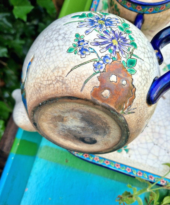 Antiek Longwy Serviesgoed – Ceramic (photo 13 of 15)