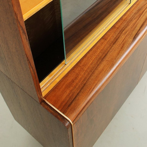 Image 1 of Mid-Century Highboard van Hubert Nepožitek & Bohumil Landsman, Vintage jaren 1960, volledig gerestaureerd