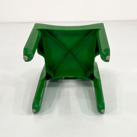 Image 1 of Green Model 4868 Universale Chair by Joe Colombo for Kartell, 1970s