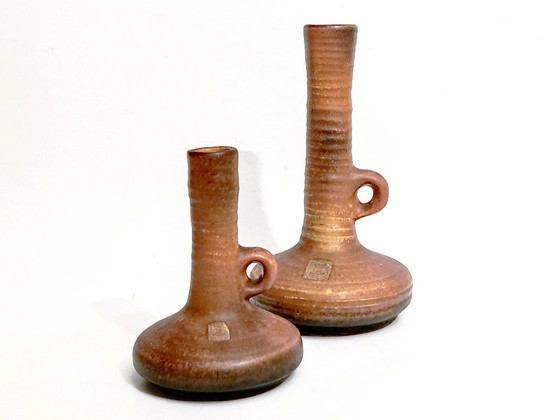Vase Set Vest Ceramic Gouda – Vest Keramiek Gouda, Vintage (photo 3 of 14)