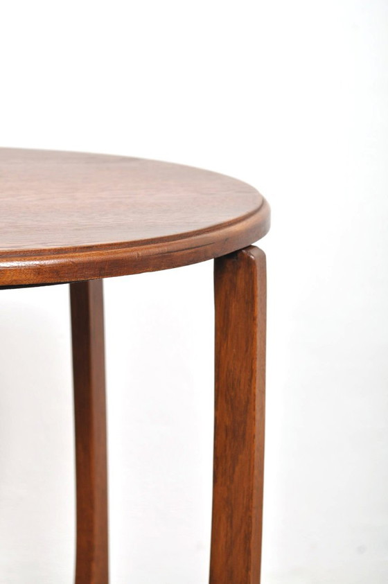 Art Deco Eiken Side Table, 1920s – Bijzettafels, Wood (photo 3 of 7)