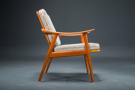 Image 1 of Stuhlset Modell 563 von Fredrik Kayser für Vatne Lenestolfabrikk, Norwegen, 1960er Jahre