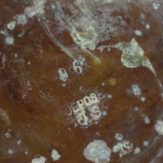 Image 1 of Antique Brass Jardinière Planter