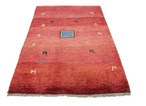 Image 1 of Origineel Perzisch tapijt Gabbeh Ghashghai Oosters tapijt 198 cm x 140 cm Oud Natuurlijk