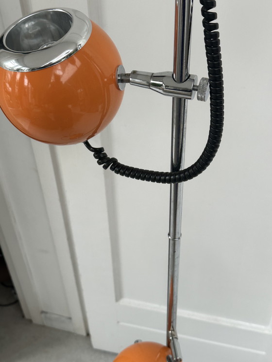 Image 1 of Stalamp Augenlampe orange Leitmotiv