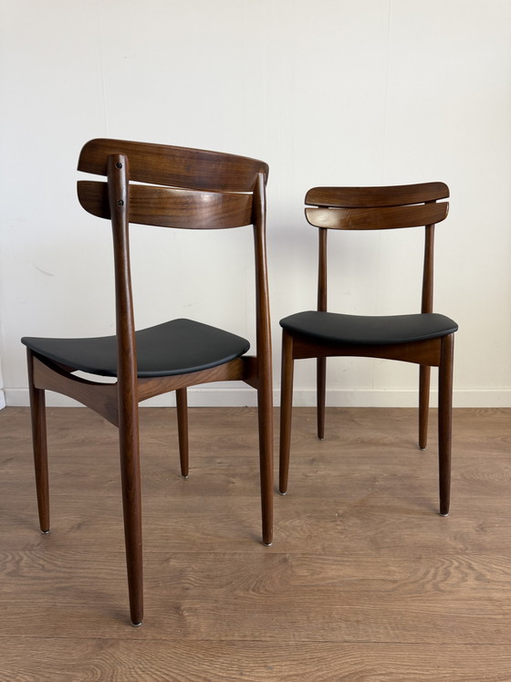 Image 1 of Set of 4 Scandinavian chairs