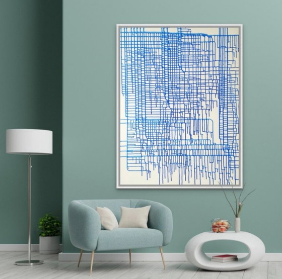Antadze Abstract Composition XXL – Paintings & Drawings, Canvas (photo 3 of 15)