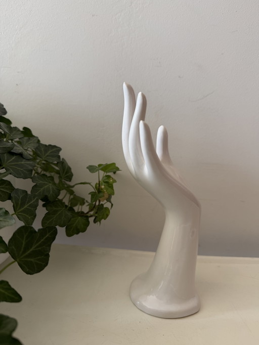 Mano in ceramica vintage degli anni '60/'70