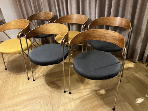 6er Set wilkhahn Roland Rainer 702 