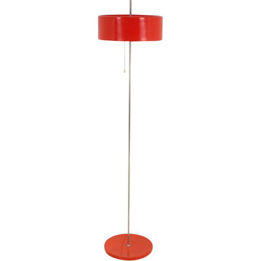 Vintage Stehlampe aus Kunststoff, Chrom und Metall, Tschechoslowakei 1960er Jahre