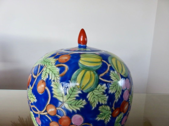 Image 1 of Chinese porcelain ginger jar, early 20th century