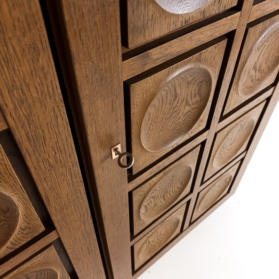 Image 1 of Vintage Gerhard Bartels Brutalist Highboard