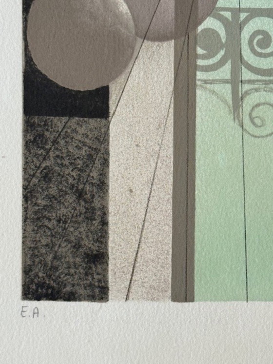 Image 1 of Litografia di Michele Battut