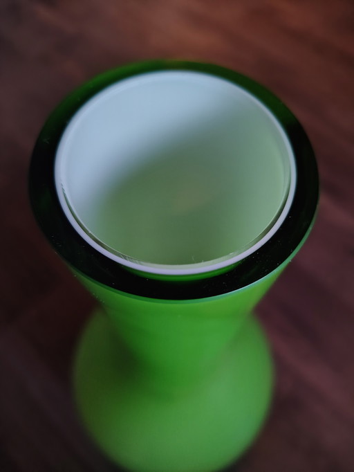 Exclusive large XL floor vase made of high-quality mouth-blown glass