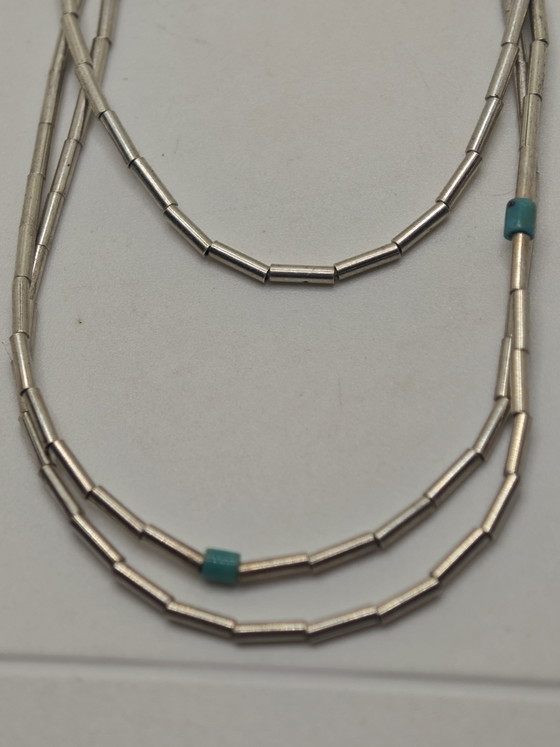Navajo Halskette – vintage, Geschenke, Silver (photo 6 of 15)