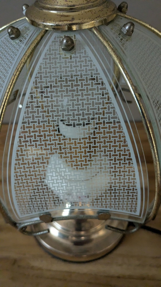 Image 1 of Hollywood Regency Touch Lamp 