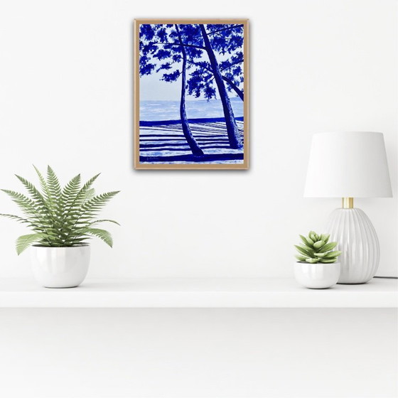 Image 1 of Acrilico su carta Hahnemuhle bianca. Dimensioni 40x30 cm.