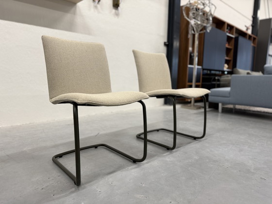 Image 1 of 2 Leolux Freyr Dining Chairs Alto fabric