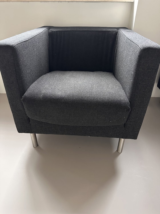 Image 1 of 2 sillones Pastoe, fabricados por Leolux.