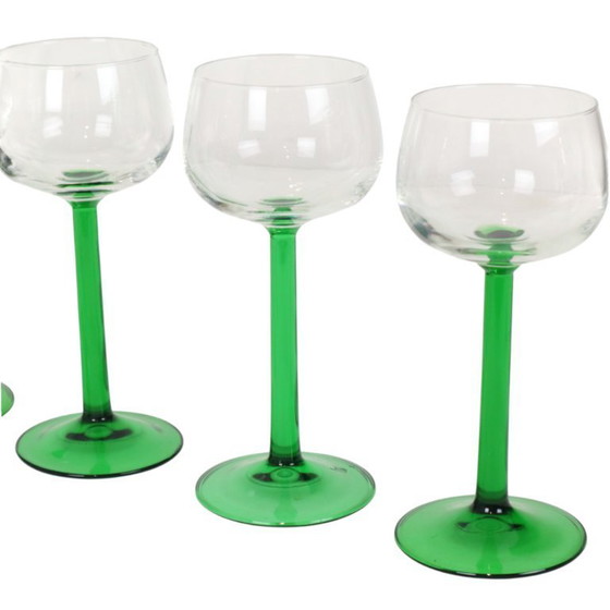 Image 1 of 12 Vintage Luminarc Elzas Wijnglazen