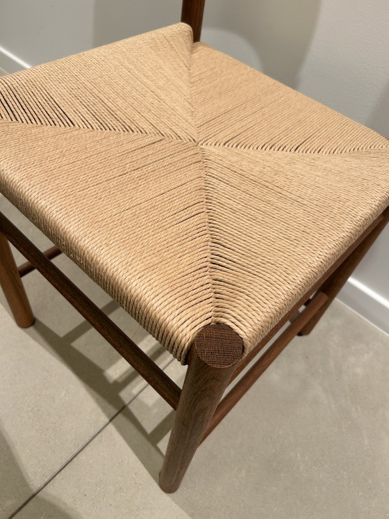 Image 1 of Sedia da pranzo F Fumed Oak