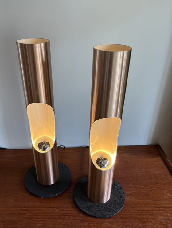 Rare Lampade da Tavolo Raak Fuga Solo D2069 – Metal (photo 4 of 15)