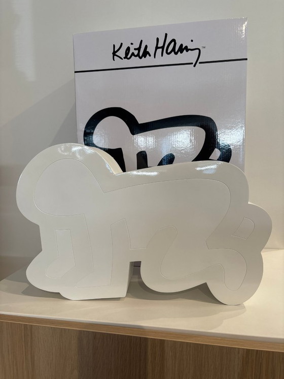 Image 1 of Keith Haring Radiant Baby (polystone statue) Limited Edition