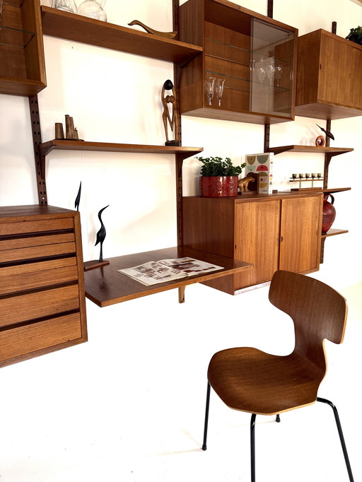 Système mural modulaire Vintage XL 'Cado' Poul Cadovius '60