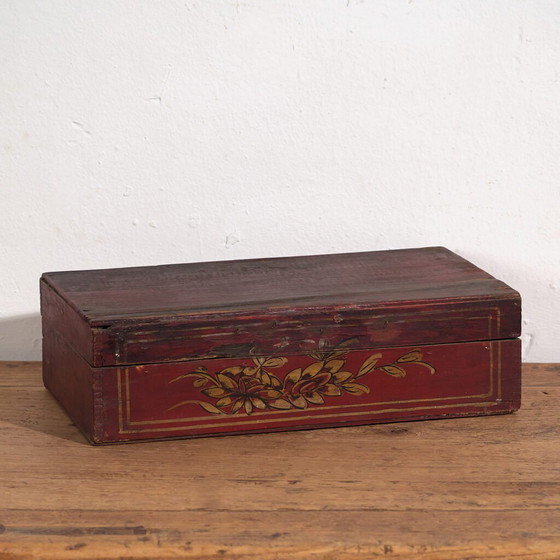 Scatola antica dipinta a mano con dettagli floreali (c.1900) #24 – Oggetti decorativi (photo 40 of 40)