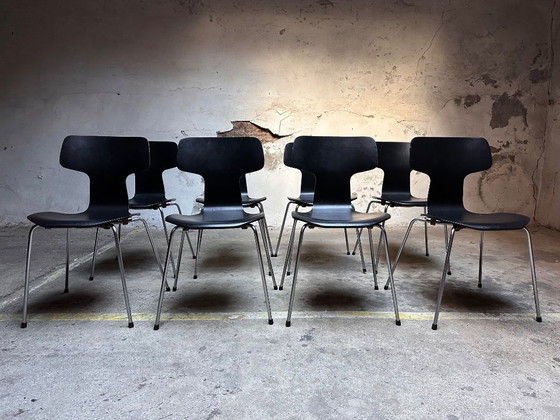 Image 1 of Sedie vintage, sedie Hammer di Fritz Hansen