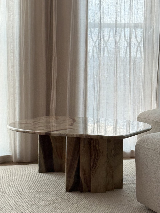 Image 1 of Vintage marble coffee table