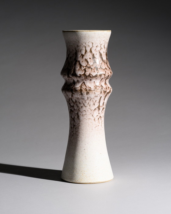 Image 1 of Albert Kiessling (KLW) Langenhessen Studio Vase Duo GDR East German Pottery