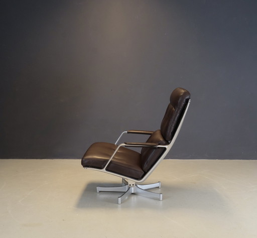 Vintage Lounge Chair, Model Fk 85, Designed By Danish Design Duo Preben Fabricius & Jørgen Kastholm For German Company Kill 