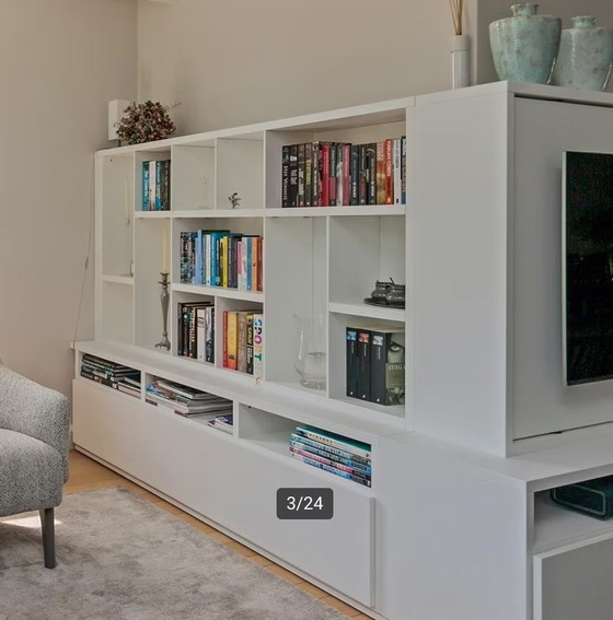 Image 1 of Mobile TV ad angolo / credenze, design italiano, marca: giellesse