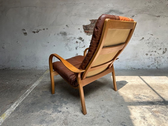 Image 1 of Vintage Lamino armchair by Yngve Ekström - Swedish design from 1956