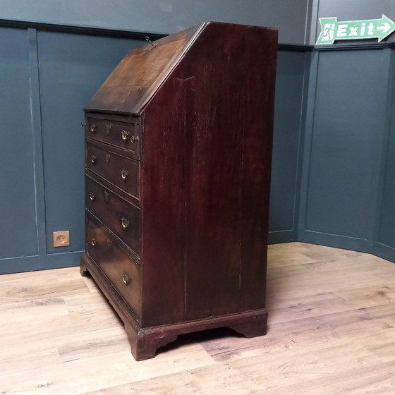 Image 1 of 18th-century English drop-front secretary