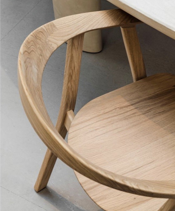 Image 1 of Fauteuil design Rhomb, Prosoria en chêne naturel (6 pièces)