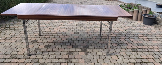 Pieter De Bruyne - tavolo allungabile – Tavoli da pranzo, Legno, Cromo (photo 8 of 8)