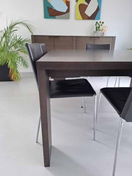Image 1 of Table and Cupboard Maxalto, 6 Chairs B&B Italia