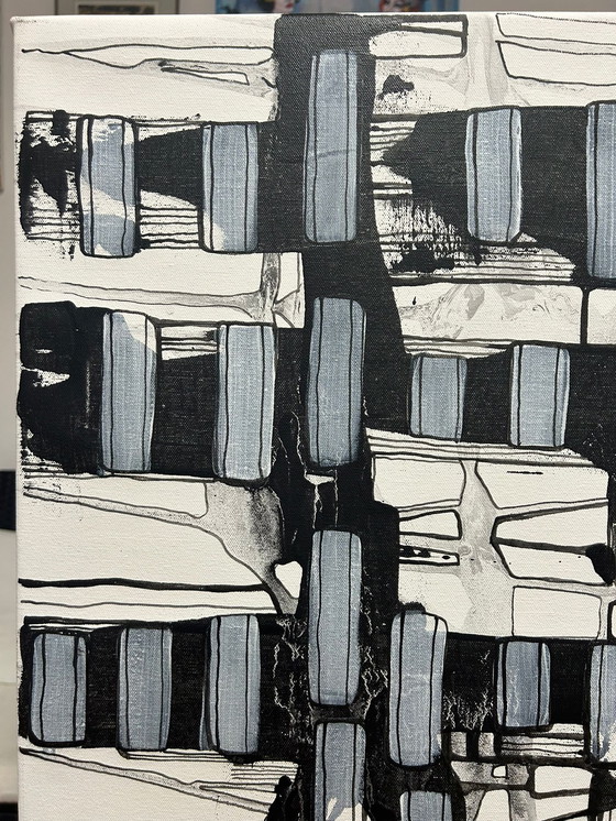 Image 1 of Composition abstraite XXL de Natia Antadze