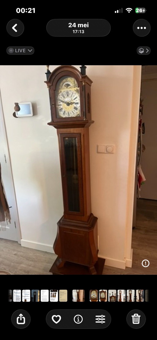 Antike Uhr. J.M Verbrugge