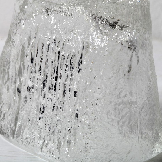 Image 1 of Beeldje van geperst glas / Vintage Steenbok-beeldje van Pavel Panek / Glass Union / Rudolfova Hut / Tsjechië / 1970