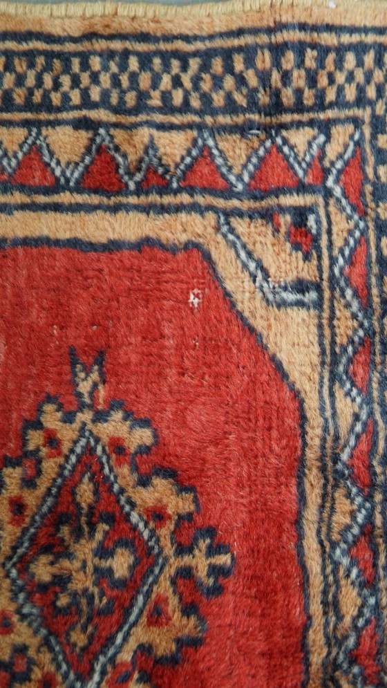 Image 1 of Handgeknüpfter quadratischer Orientteppich 63x61cm